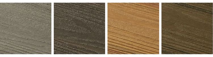 colori e finiture disponibili per pedana