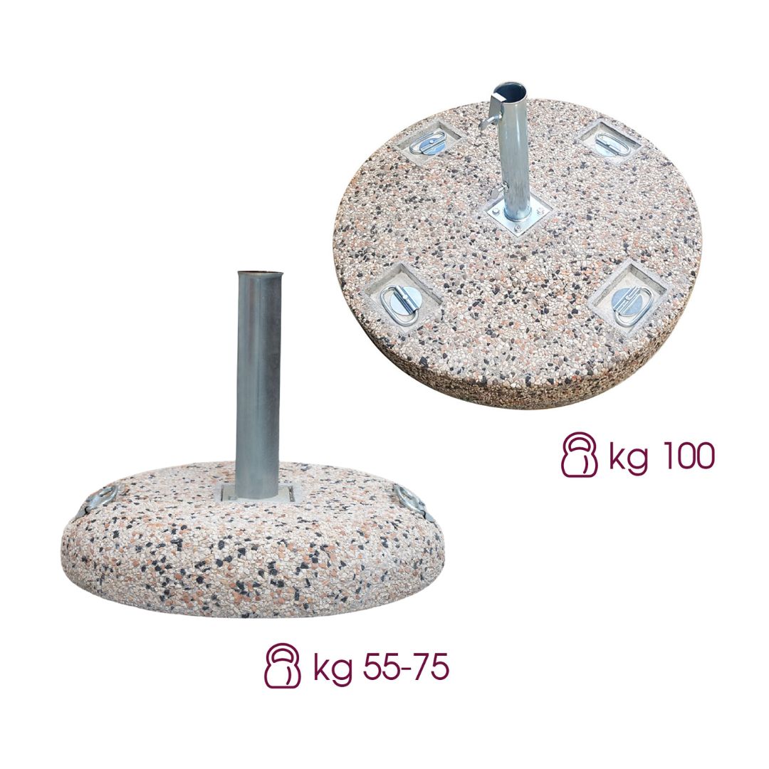 Copertura Protettiva Per Base Ombrellone In Tela Oxford - Diametro 90 Cm, Impermeabile E Resistente Ai Raggi UV - 2