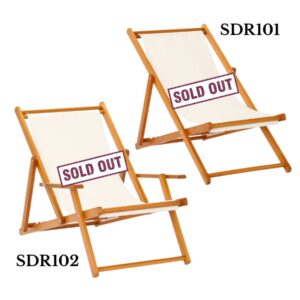 Sdraio pieghevole in legno