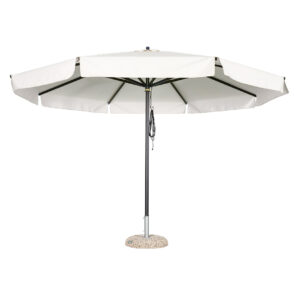 ombrellone da esterno in alluminio telo rotondo