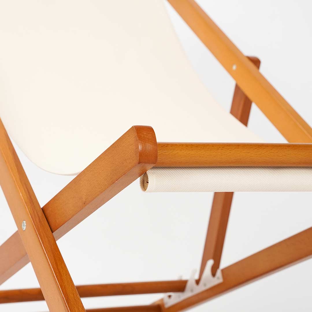 sdraio in legno telo intercambiabile