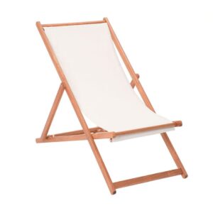 Sdraio pieghevole in legno