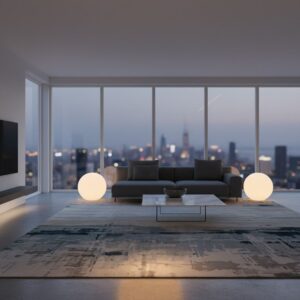 SPH-lampada-luminosa-salotto-a-vetrata