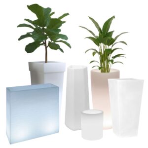 Vasi Luminosi per Esterno Made in Italy