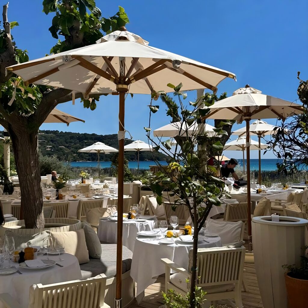 Ombrellone a palo centrale da ristorante mod. Havana Ø 2 mt