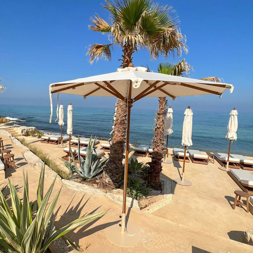 Ombrellone in legno mod. Havana Ø 3,5 mt