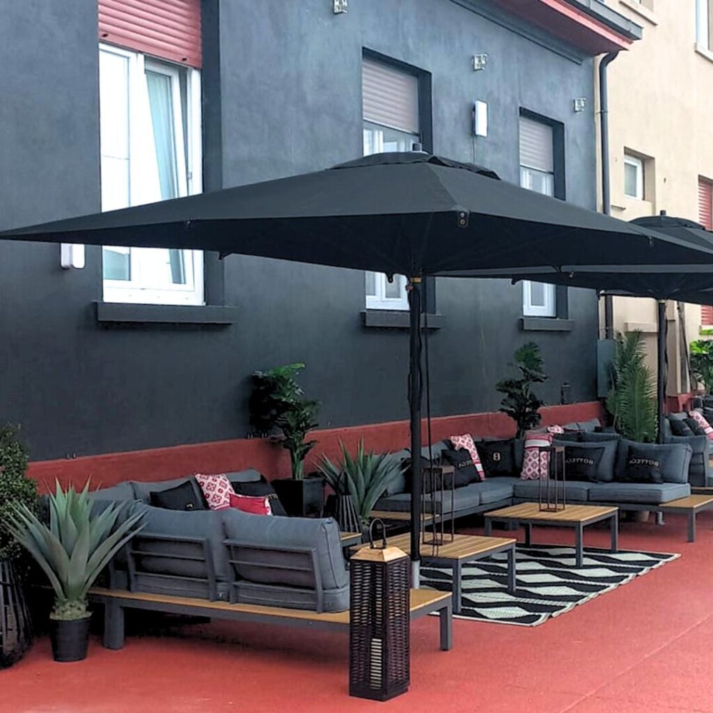 Ombrellone palo centrale mod. Madrid 3×4 mt