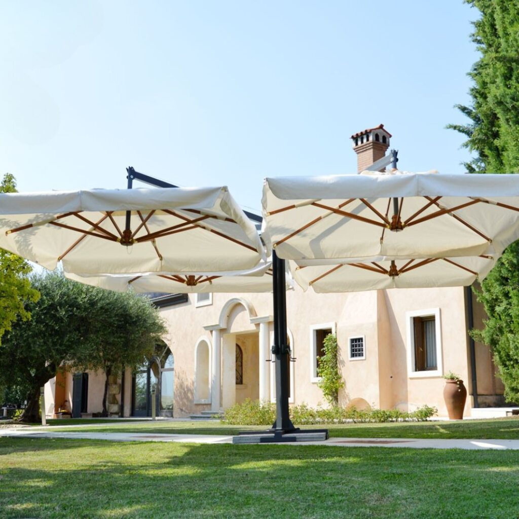 Ombrellone multibracci mod. New York 6×6 mt