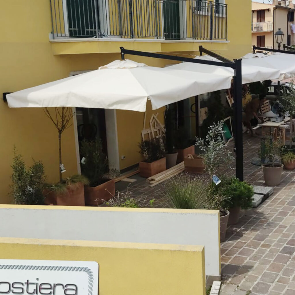 Ombrellone doppio braccio mod. New York 6×3 mt