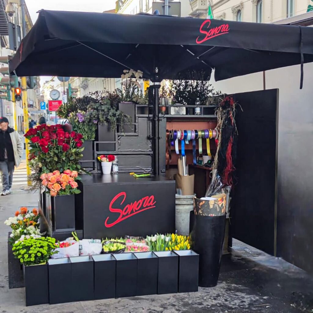 Ombrellone in alluminio mod. Venezia 3×3 mt